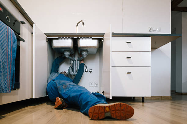 Professional Leak Detection technician working in Baltic, OH